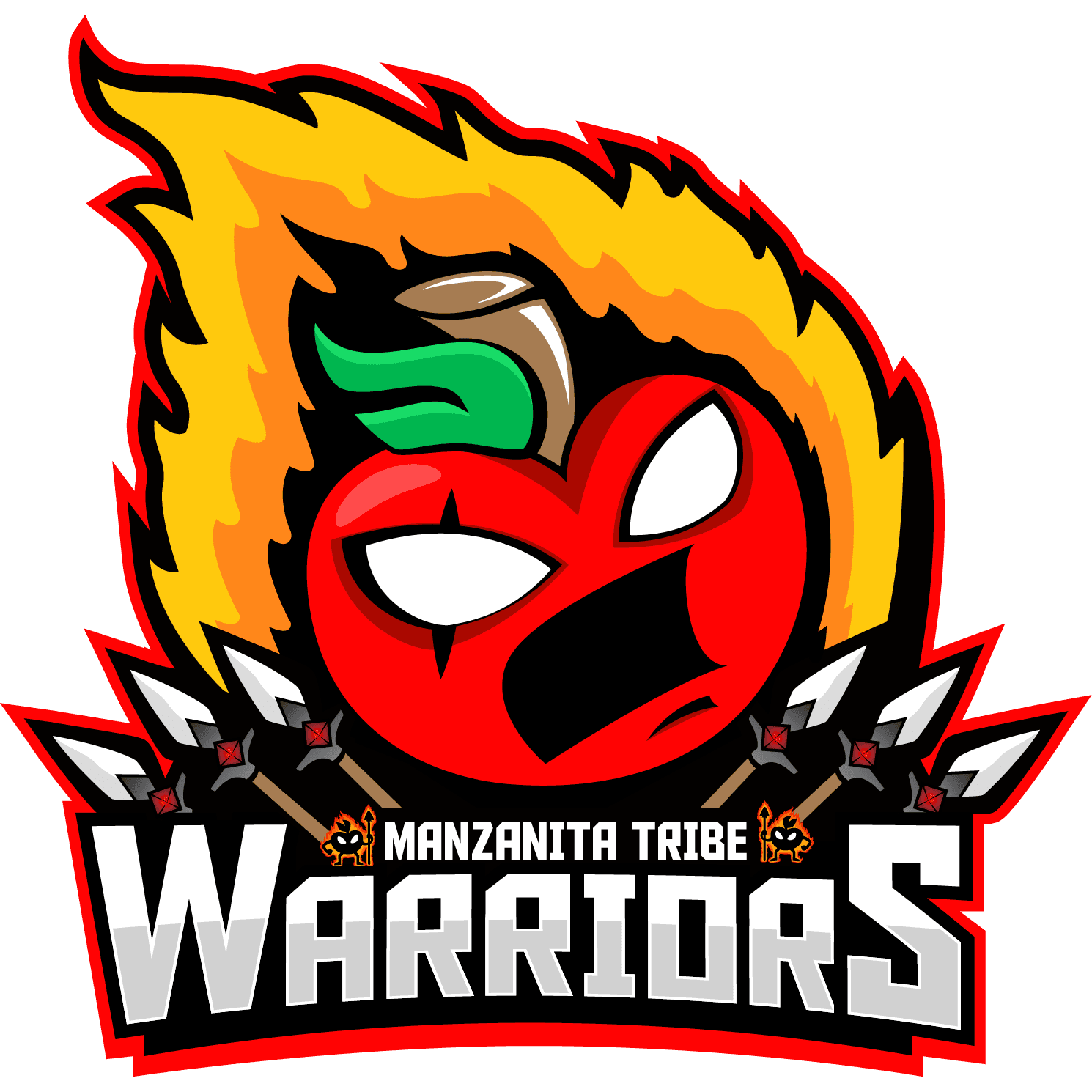 Manzanita Tribe Warriors Logo